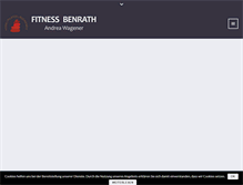 Tablet Screenshot of fitness-benrath.de